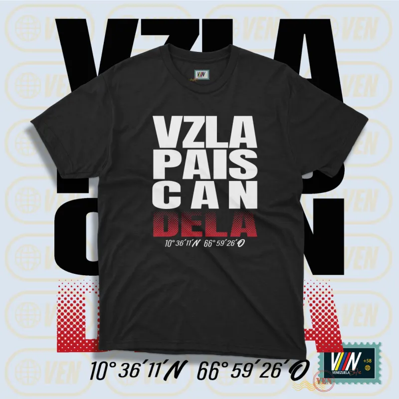 Camiseta Venezuela País Candela