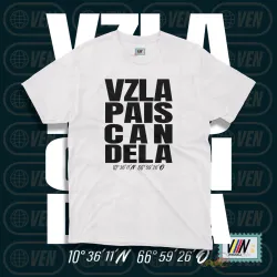 Camiseta Venezuela País Candela