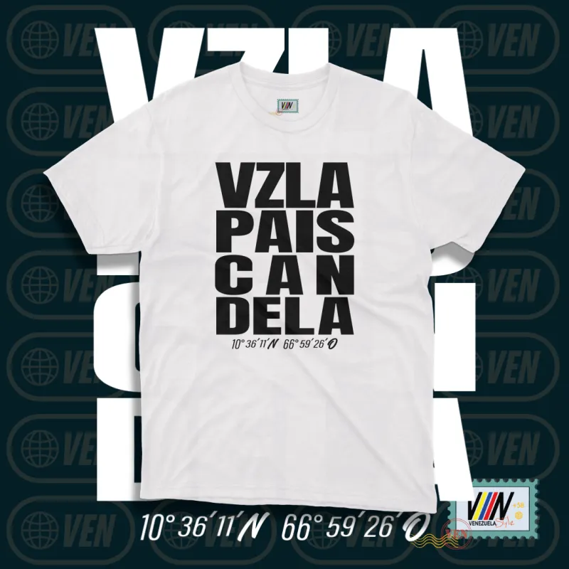 Camiseta Venezuela País Candela